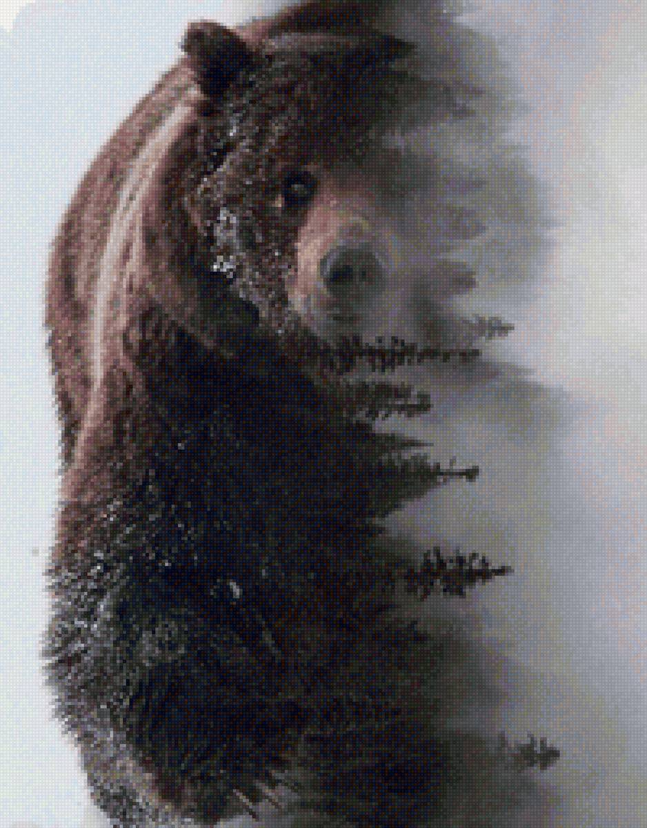 сила сибири 2 - медведь, природа - предпросмотр