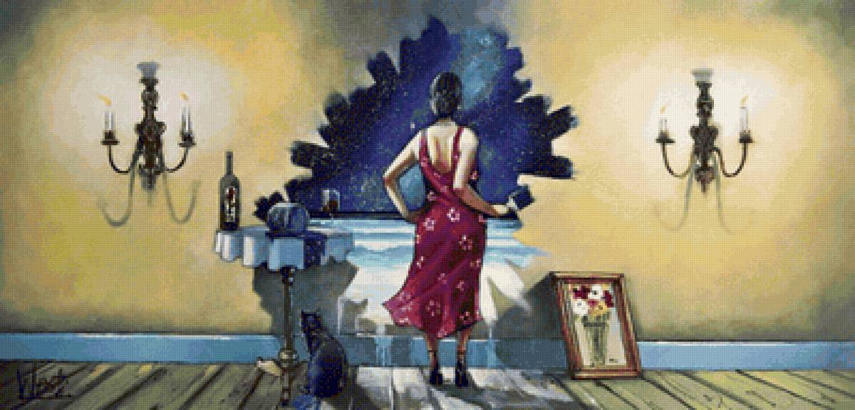 РОНАЛЬД ВЕСТ.КОГДА Я МЕЧТАЮ - картины, люди - предпросмотр