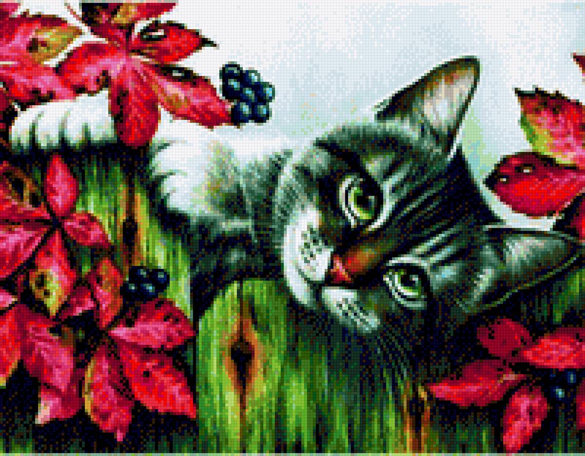 Милый котик - детские картинки, котята - предпросмотр