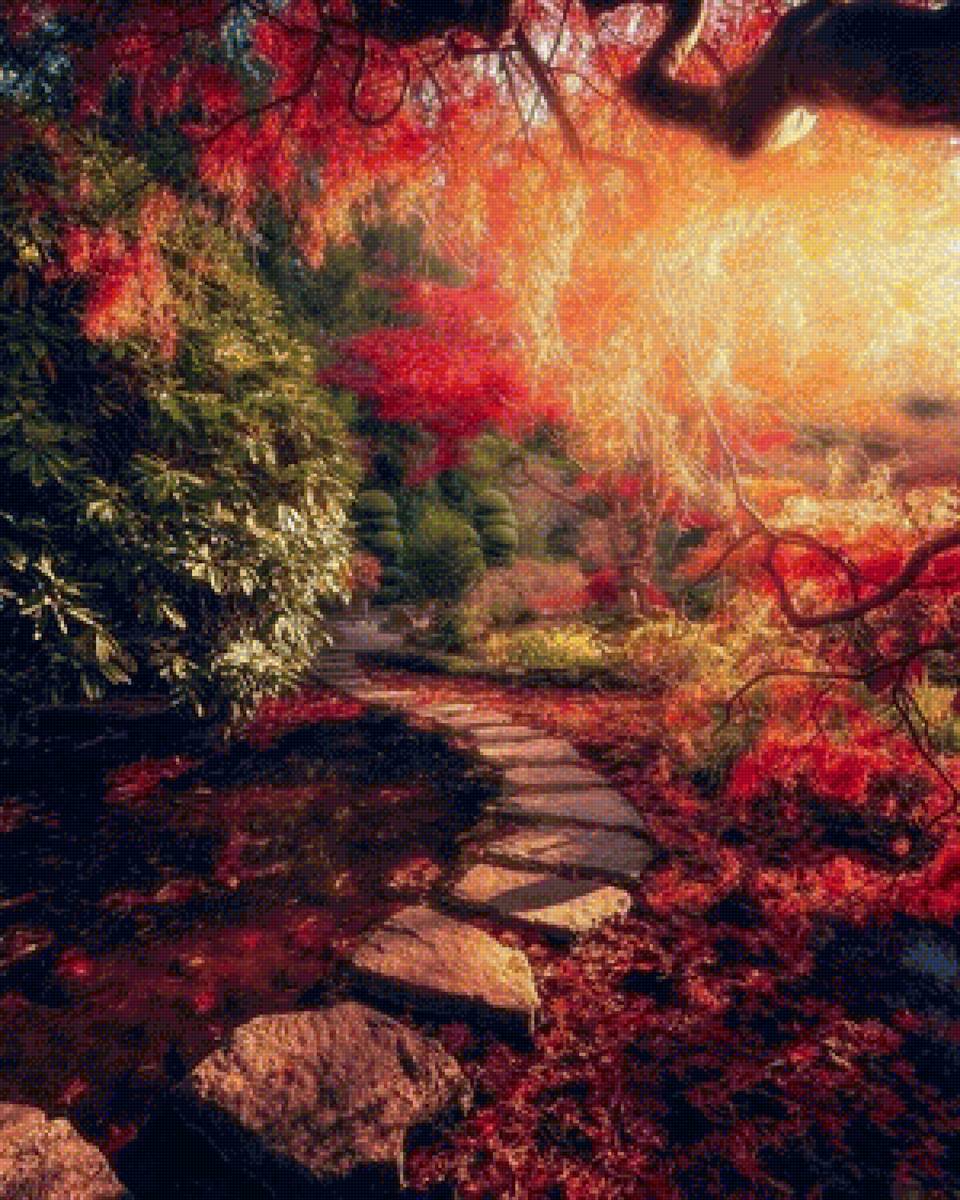 Дорожка - природа, лес - предпросмотр