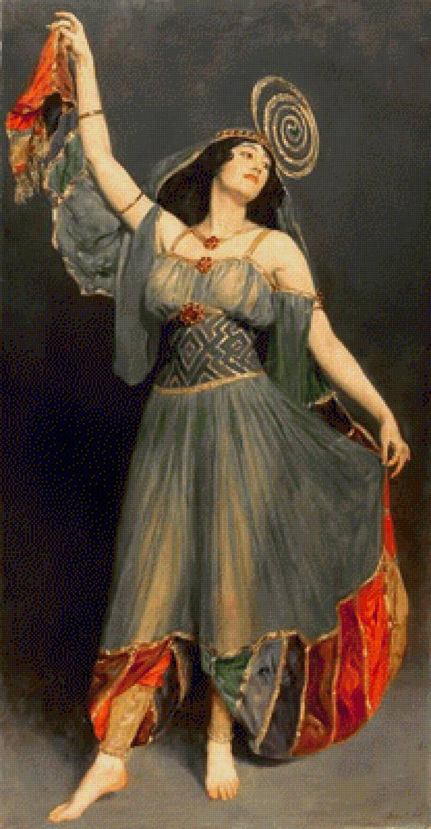 Саломея - джон кольер, художник-прерафаэлит - предпросмотр