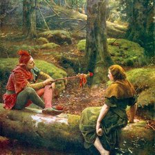 Схема вышивки «Шут и слуга»