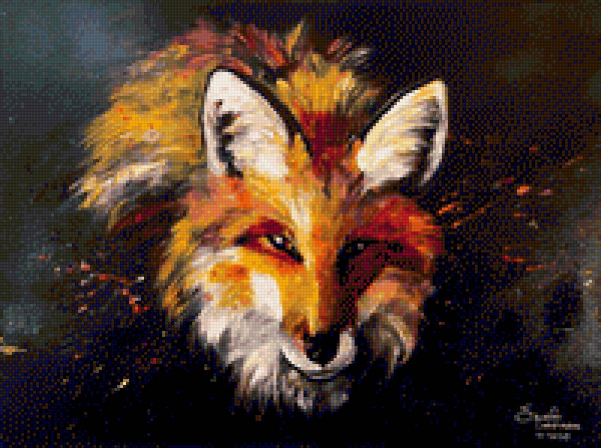 Патрекеевна - хитрый лись, лиса, рыжая, осень, лис - предпросмотр