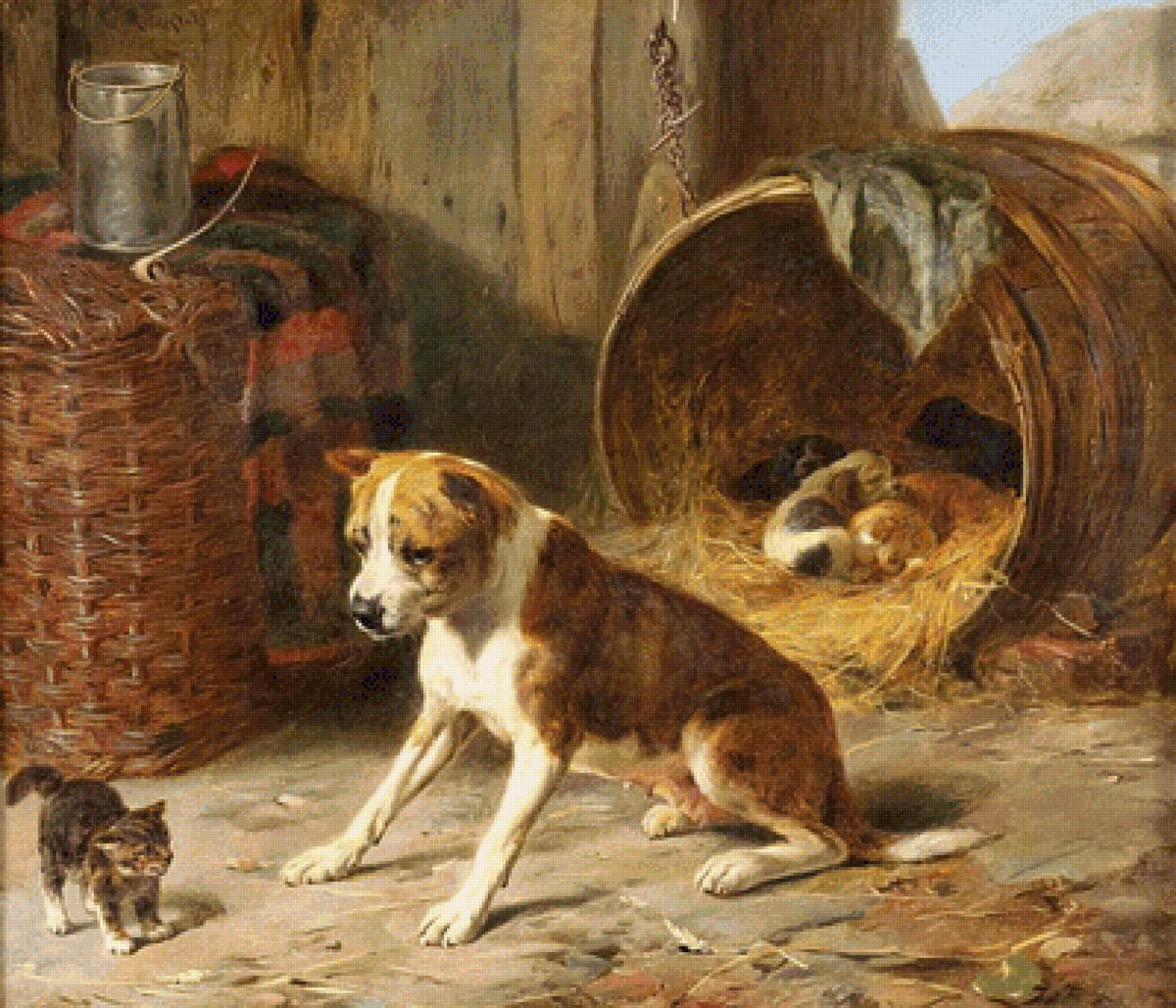 Ошибся адресом - художник-анималист, карл райхерт - предпросмотр