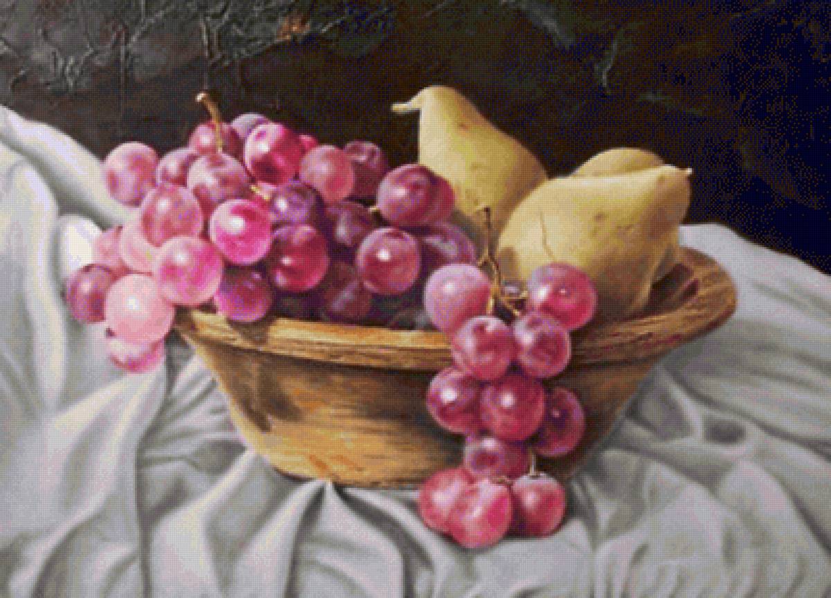 Натюрморт. - натюрморт, фрукты, живопись. - предпросмотр