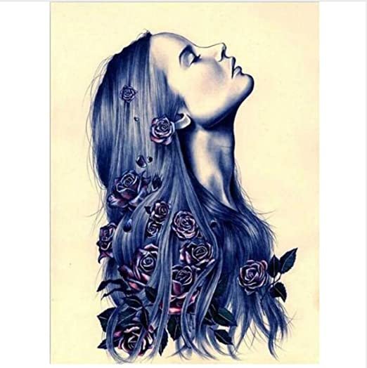 Mujer de pelo azul - оригинал