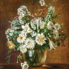 Схема вышивки «букет»