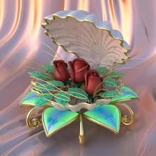 Схема вышивки «Композиция из цветов»