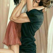 Схема вышивки «pareja»