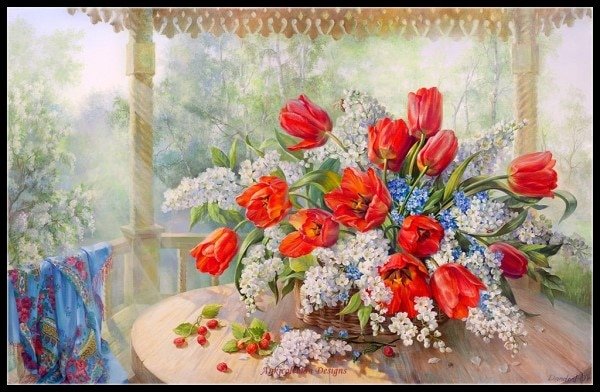 букет - цветы - оригинал