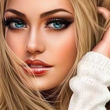 Схема вышивки «Menina,»