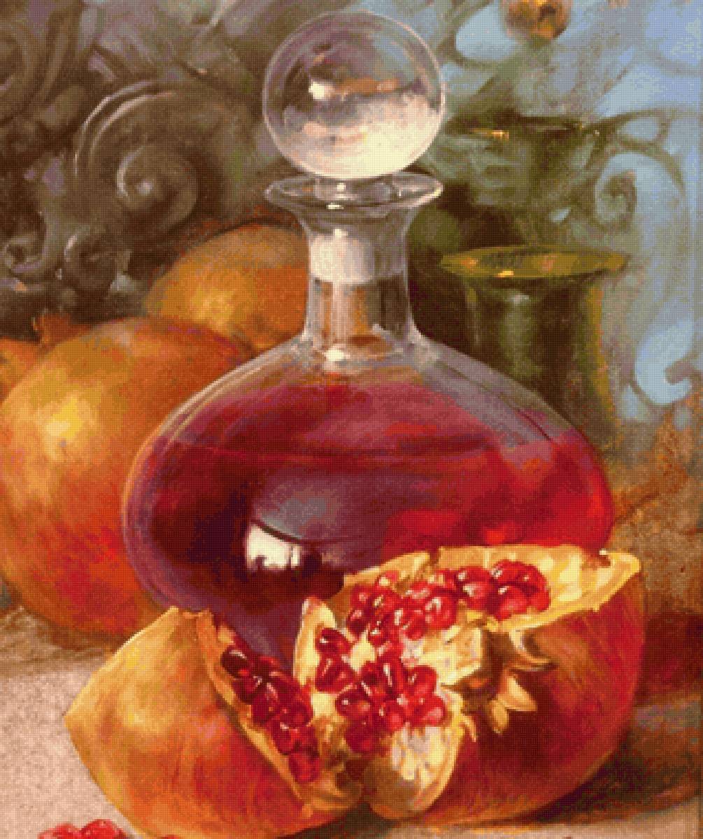 Licor,de  romã. - frutas, licor - предпросмотр