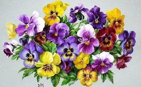 цветы - оригинал