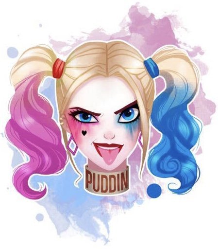 Харли Квин - джокер, девушка, фентези - оригинал