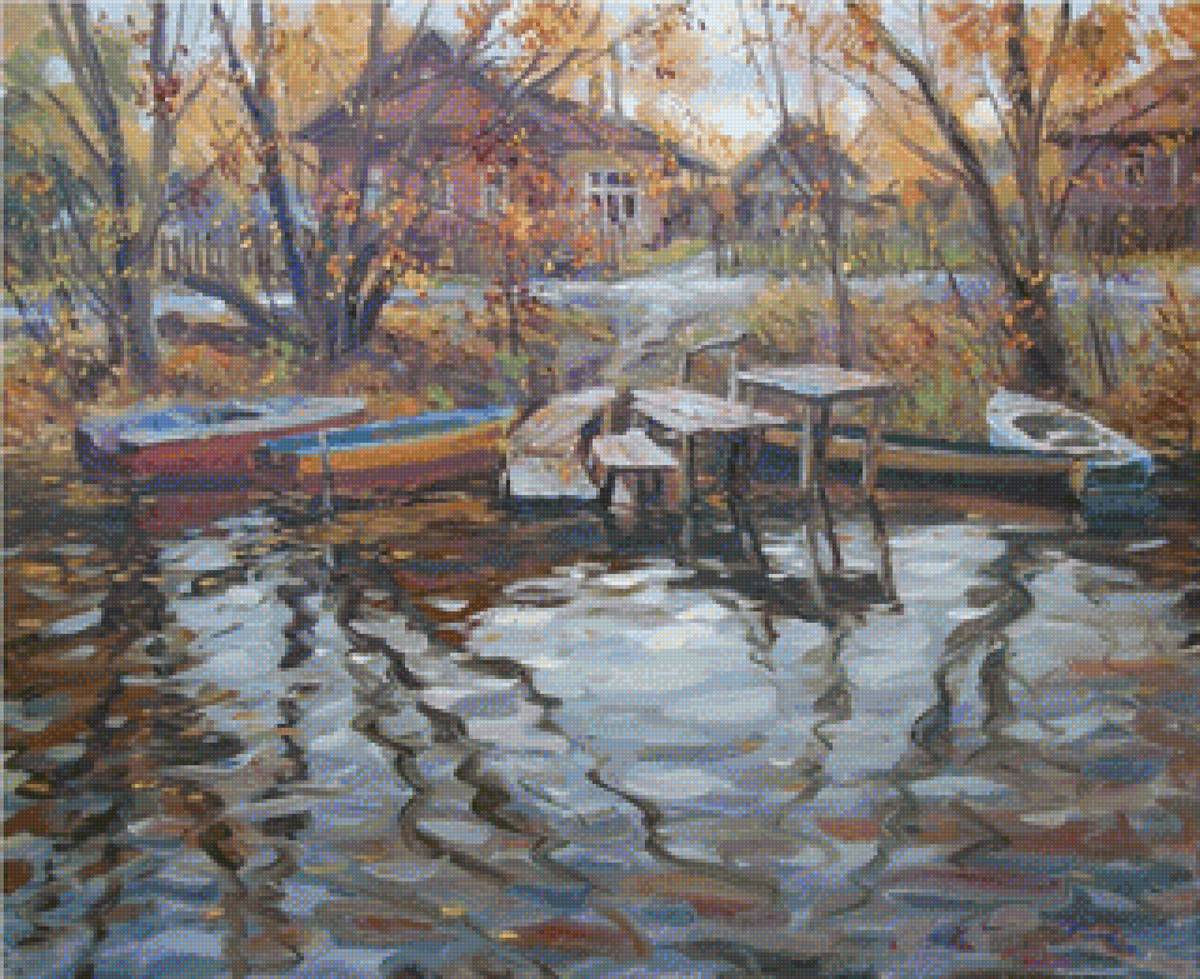 Глубокая осень - деревня, осень - предпросмотр