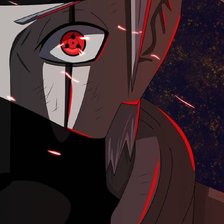 Схема вышивки «Какаши»