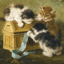 Схема вышивки «Клад нашли»