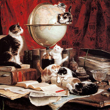 Схема вышивки «Играем в "кругосветку"»