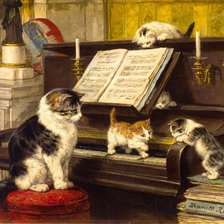 Схема вышивки «Учим гаммы»