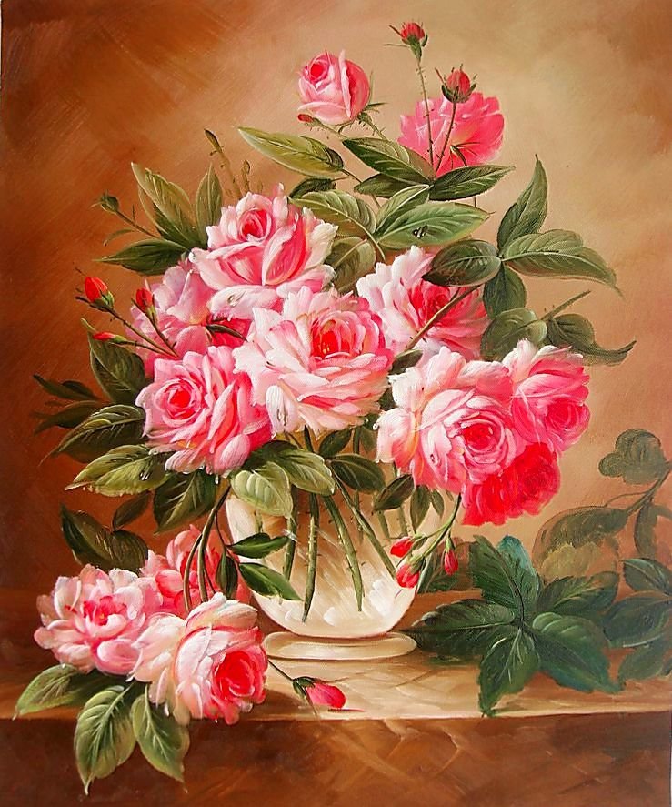 Розы - цветы, розы, натюрморт - оригинал