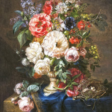 Схема вышивки «букет»