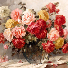 Схема вышивки «букет»