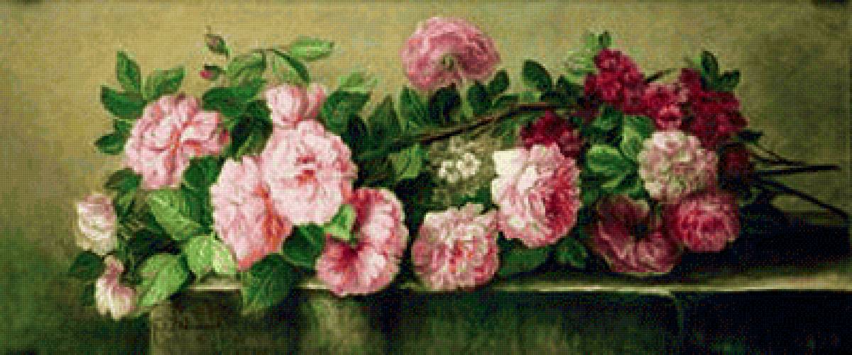 цветы - картина - предпросмотр