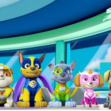 Схема вышивки «мега щенки»