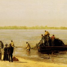 Thomas Eakins Shad Fishing at Gloucester on the Delaware River