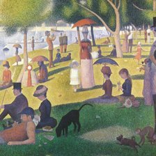 Схема вышивки «Georges Seurat Sunday Afternoon La Grande Jatte»