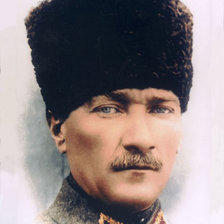 Оригинал схемы вышивки «Mustafa Kemal Ataturk» (№2201859)