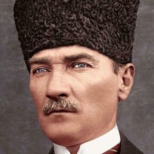 Схема вышивки «Mustafa Kemal Ataturk»