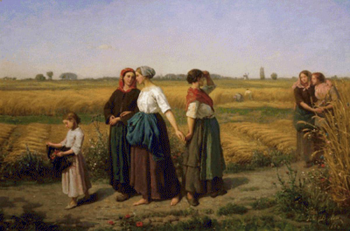 Millet - painting, millet - предпросмотр