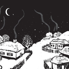 Схема вышивки «Ночь перед Рождеством»