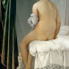 Схема вышивки «Ingres The Valpinçon Bather»