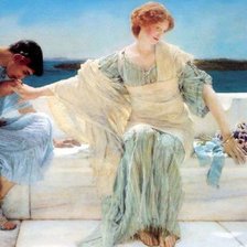 Схема вышивки «Alma-Tadema»