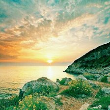 Схема вышивки «У моря»