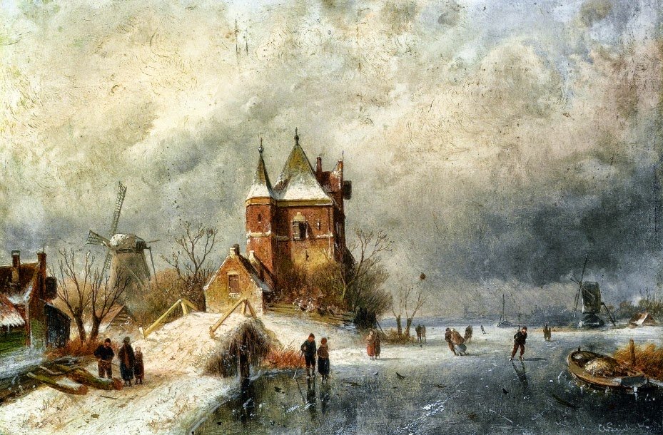 Leikert - painting, dutch, leikert - оригинал