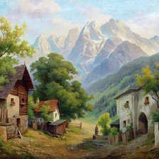 Схема вышивки «Painting»