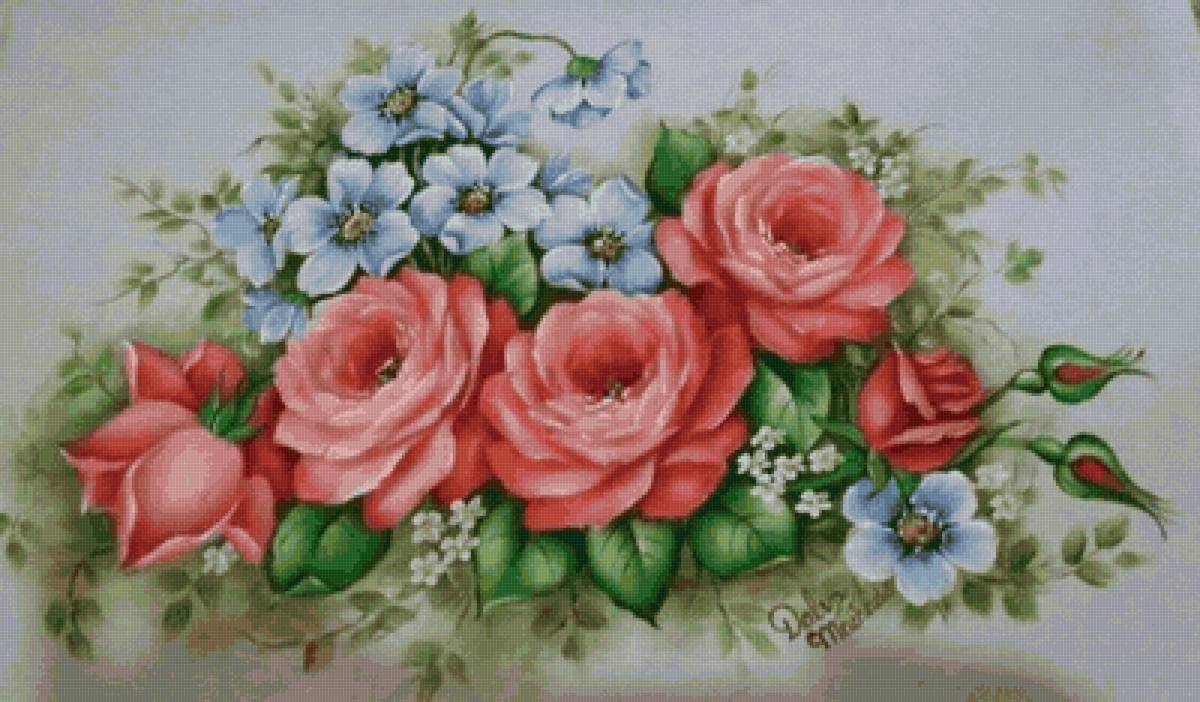 ЦВЕТЫ - панелька - предпросмотр