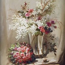 Схема вышивки «цветы»