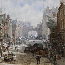 Схема вышивки «P»