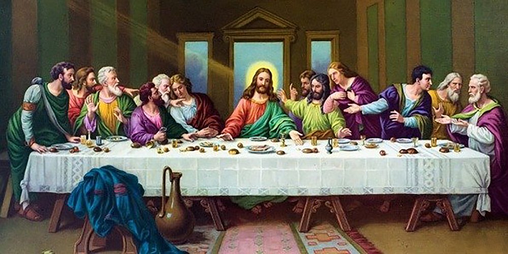 Тайна вечеря - икона - оригинал