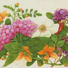 Оригинал схемы вышивки «Boque de flores.» (№2205129)