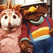 Схема вышивки «Barrio Sésamo - Tamaño Grande (120 colores DMC)»