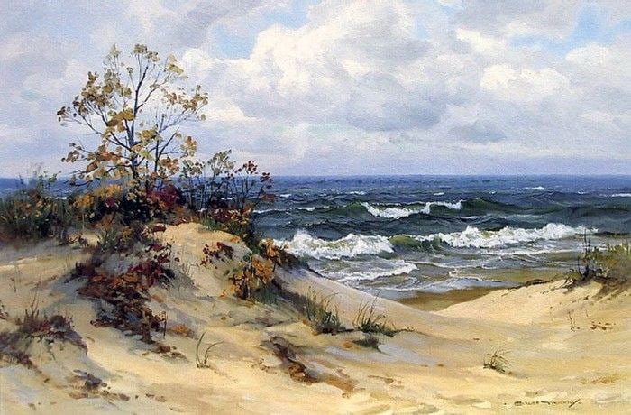 На берегу моря - оригинал