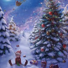 Схема вышивки «Эльф»