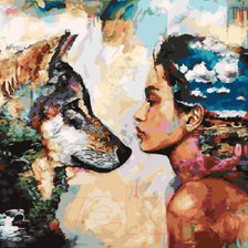 Схема вышивки «Зеркало души»