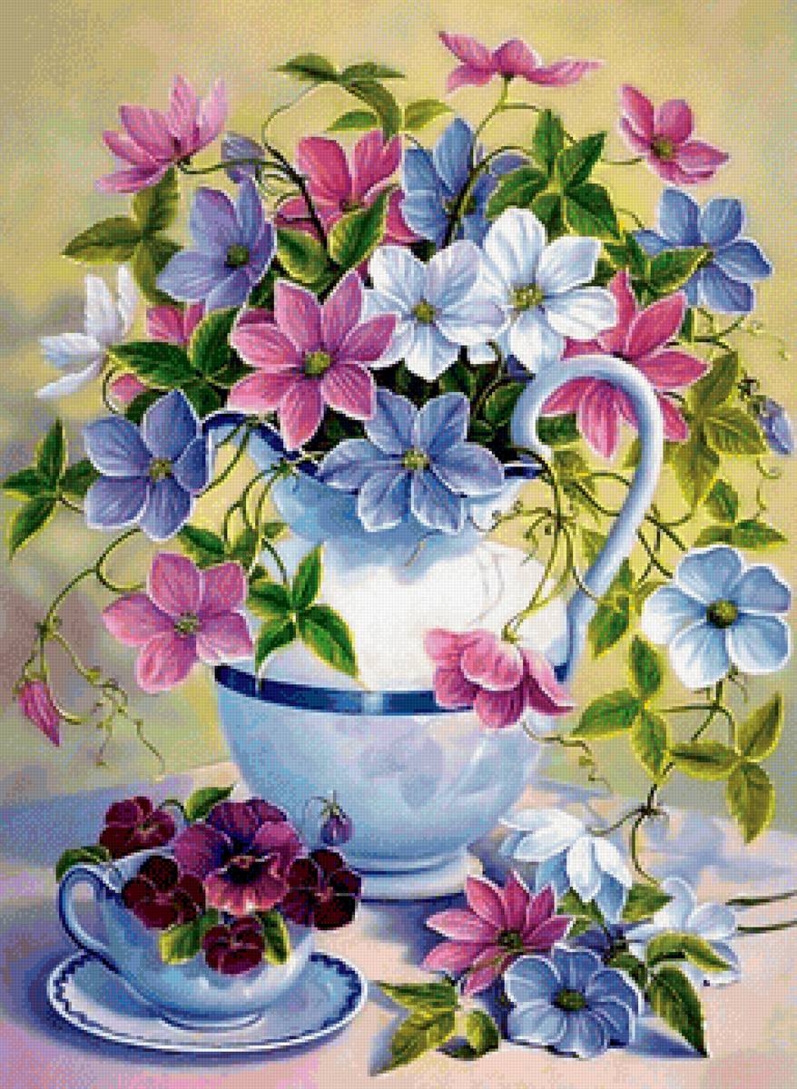 Букет - букет, цветы, натюрморт - предпросмотр