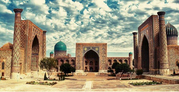 Сердце Самарканда Регистан - фото - оригинал